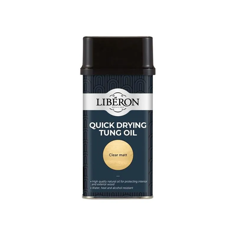 126800 Quick Drying Tung Oil 250ml LIBTOQD250N - Liberon