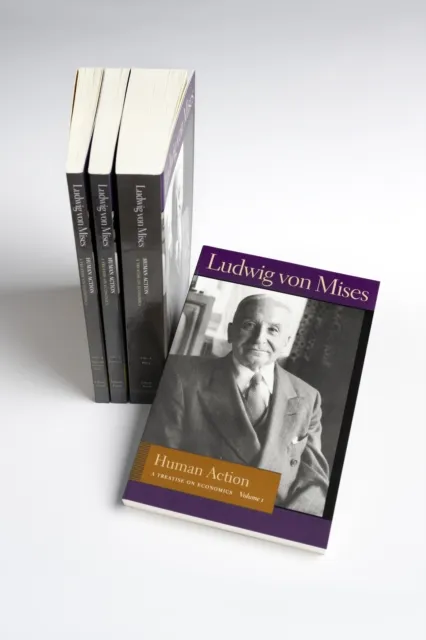 Liberty Fund Inc Human Action (4-Volume Set) : A Treatise On Economics