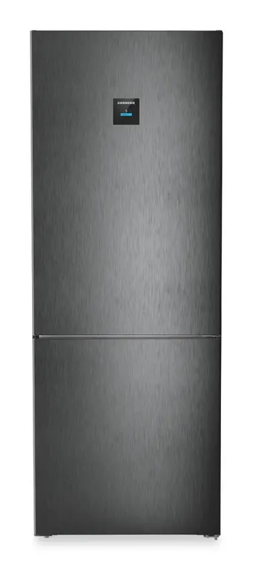 Liebherr Peak CBNbsc778i Black Steel Freestanding Fridge-Freezer