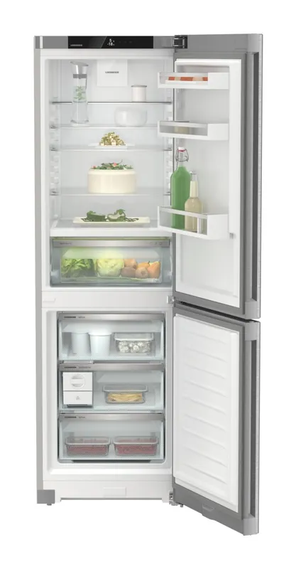 Liebherr Plus CBNsda5223 Stainless Steel Freestanding 70/30 Fridge-Freezer