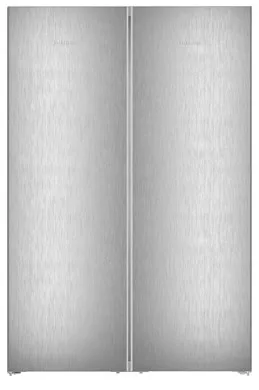 Liebherr XRFSF5225 American Fridge Freezer in Silver Frost Free
