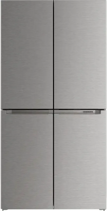 Liebherr Pure Msdd9012 Frost Free American Fridge Freezer - Stainless Steel - D Rated, Stainless Steel