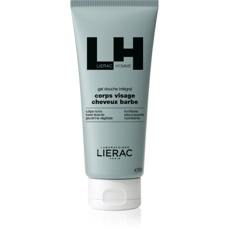 Lierac Homme Integral shower gel for face, body, and hair 200 ml