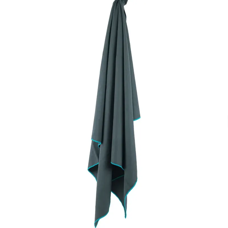 Lifeventure Recycled Softfibre Trek Towel Grey 150 x 90 cm unisex