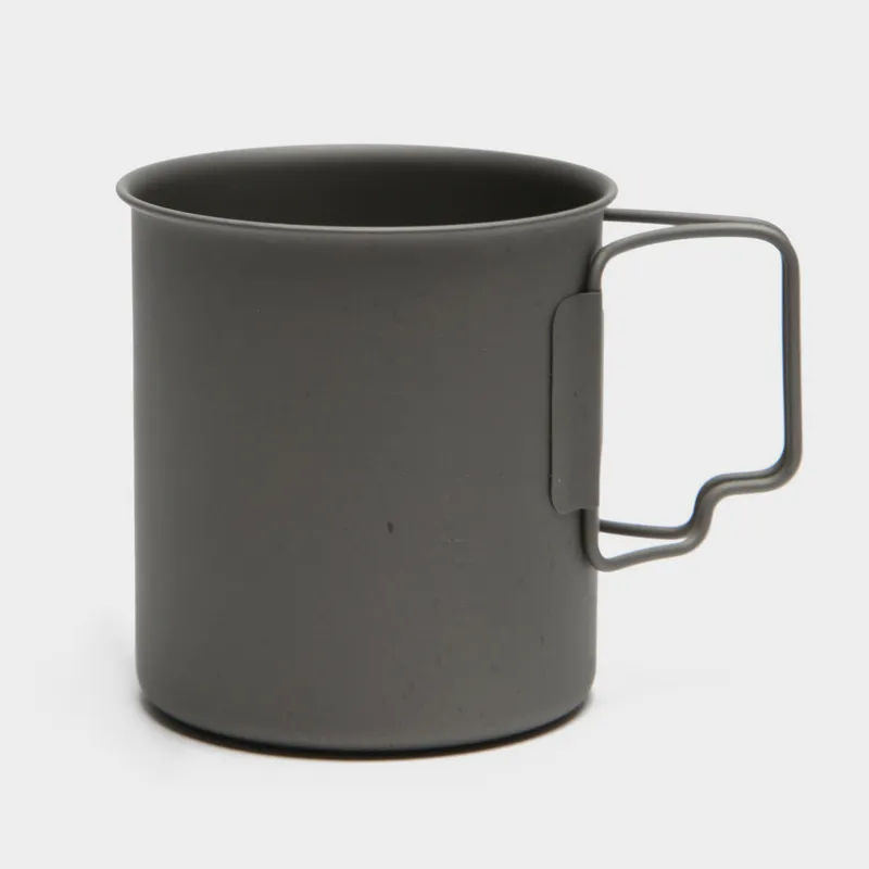 Lifeventure Titanium Mug, Grey One Size