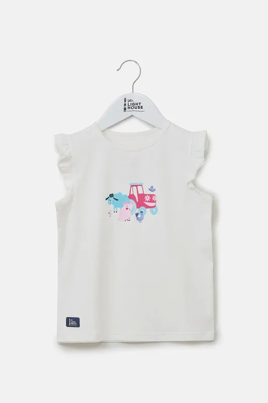 Lighthouse Causeway Kids Swing T-Shirt
