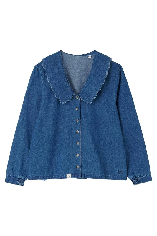Lighthouse Clothing Women's Ada Blouse in Blue Size: 18 - Blue - Size: 18