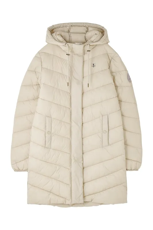 Lighthouse Clothing Women's Laurel Coat in Cream Size: 8 Cream 8