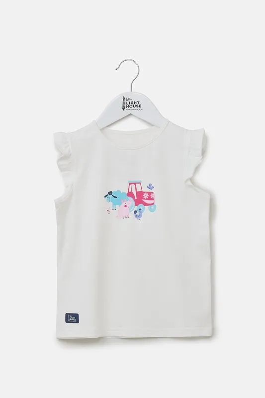 Lighthouse Causeway Kids Swing T-Shirt
