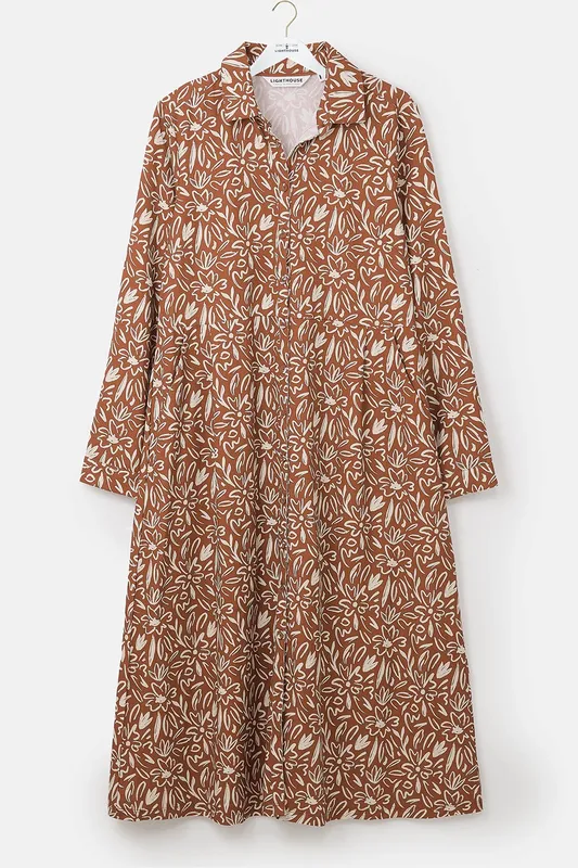 Lighthouse Elsie Womens Dress - - Size: 12