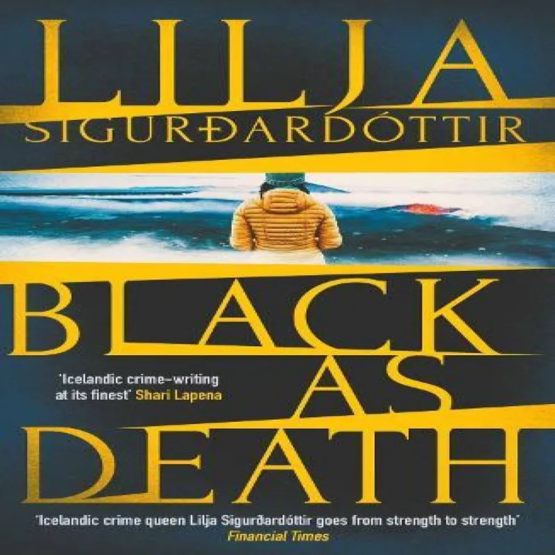 Lilja Sigurdardottir Black as Death Volume 5