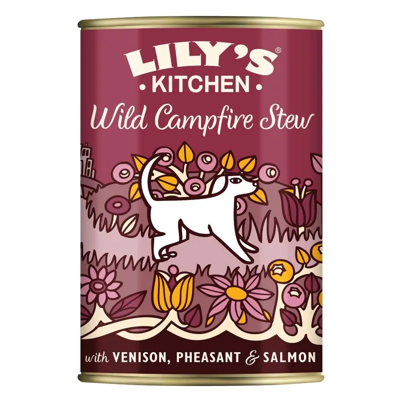 Purina Lilys Kitchen Wild Campfire Stew for Dogs 400g PK6 - 15055