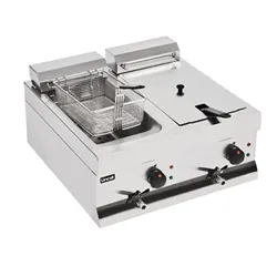 Lincat Twin Tank Twin Basket Countertop Electric Fryer DF66