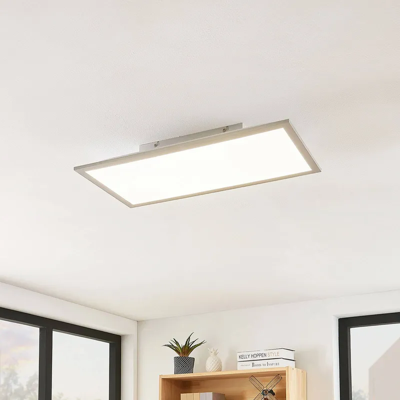 LED Panel Stenley Lindby, White / opal, Kitchen, Plastic, Modern, LED Panel