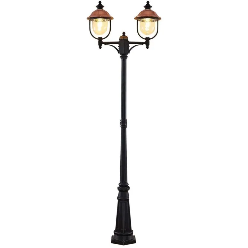 Lindby Post Lightdimmable 'Clint' made of Aluminium