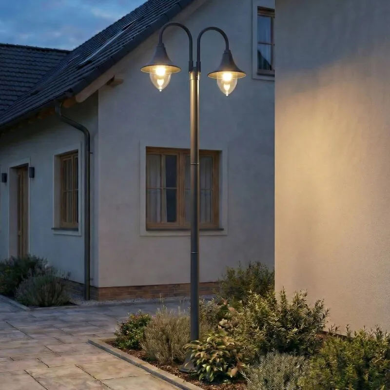 Lindby Post Lightdimmable 'Madea' made of Aluminium