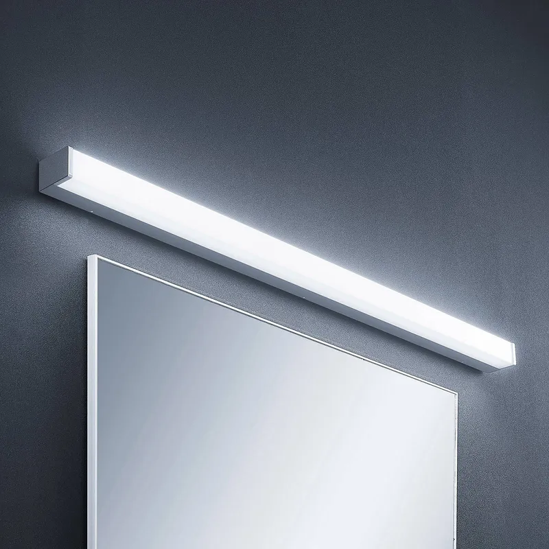 Wall Light Klea Lindby, Chrome / silver, Bathroom, Aluminium, Modern, Wall Light