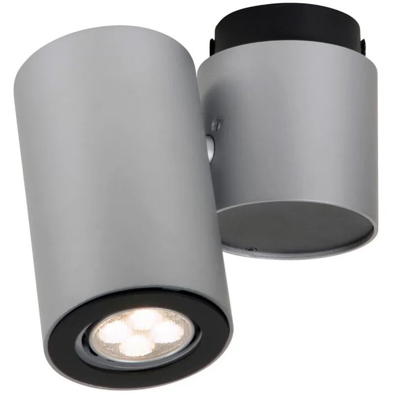 Netlighting Barro Single Spotlight Silver Silver