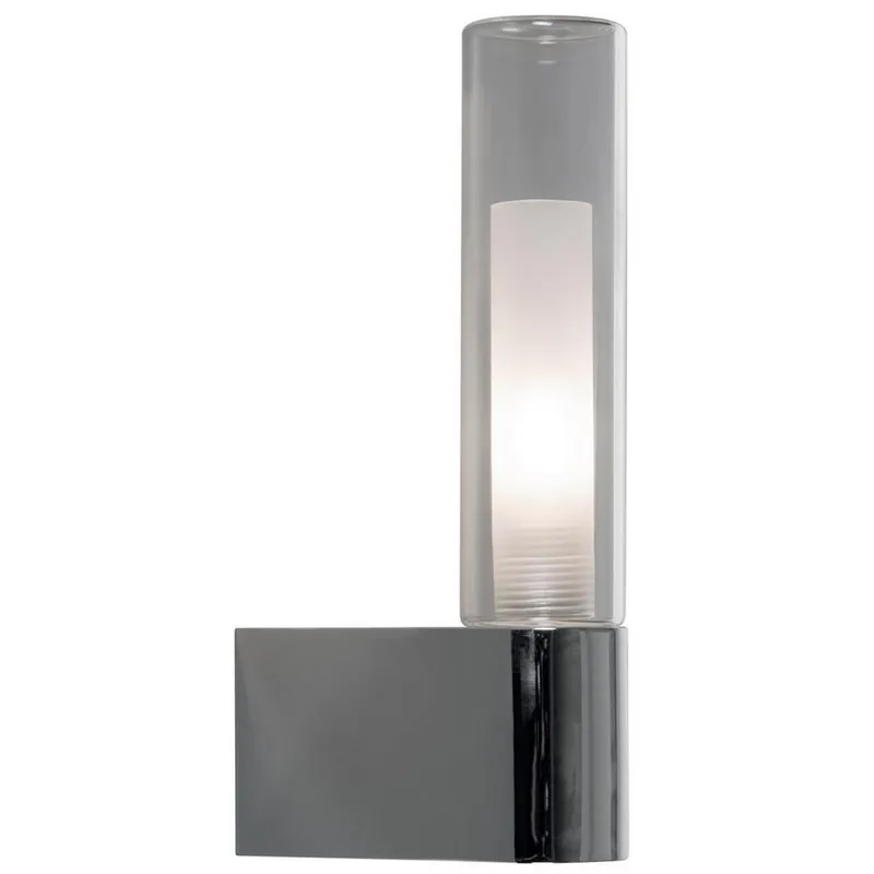 Netlighting Bathroom Wall Light Chrome IP44 in Grey Grey
