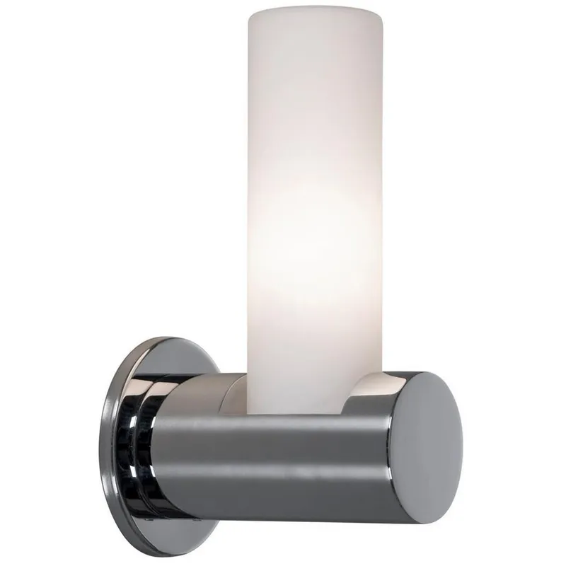Netlighting Bathroom Wall Light Chrome IP44 in Silver Silver