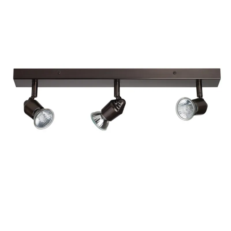 Linea Verdace Lighting Bomba 3 Light Spotlight Bar Bronze