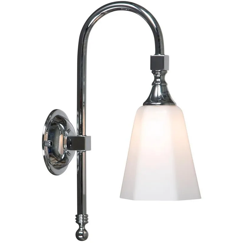 Linea Verdace Lighting Classic Bathroom Wall Light Chrome IP44