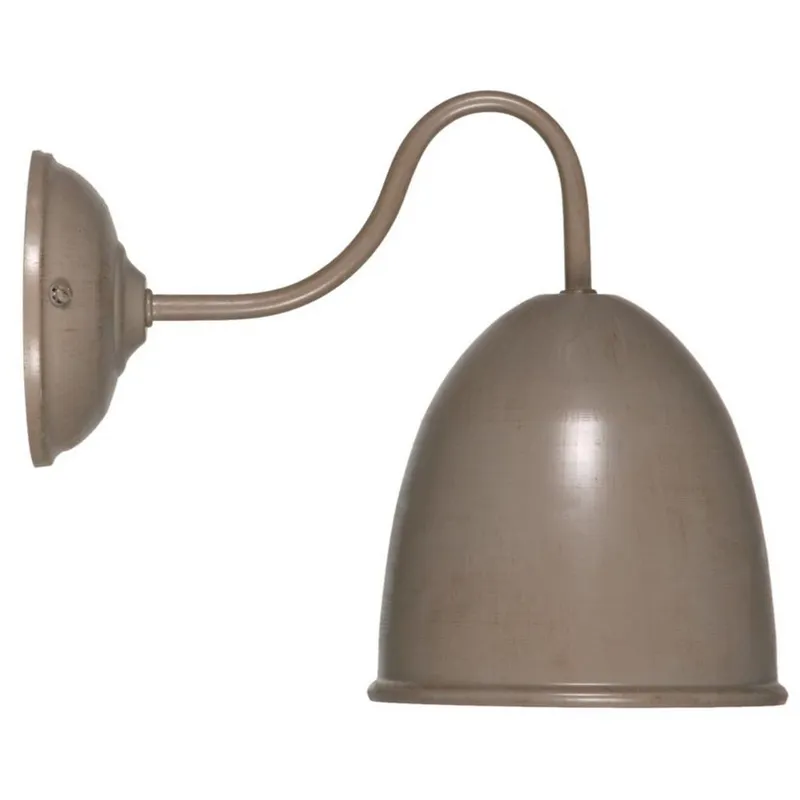 Netlighting Pharmacy Dome Wall Light Pale Taupe Taupe