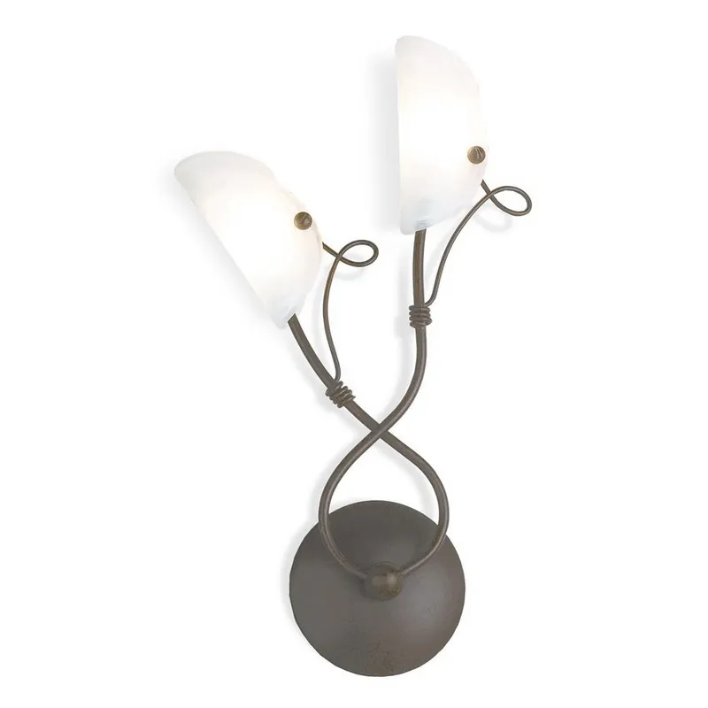Linea Verdace Lighting Wall Lamp With Shade Rust