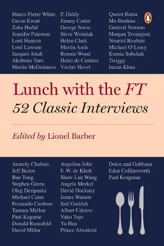 Lionel Barber Lunch with the FT