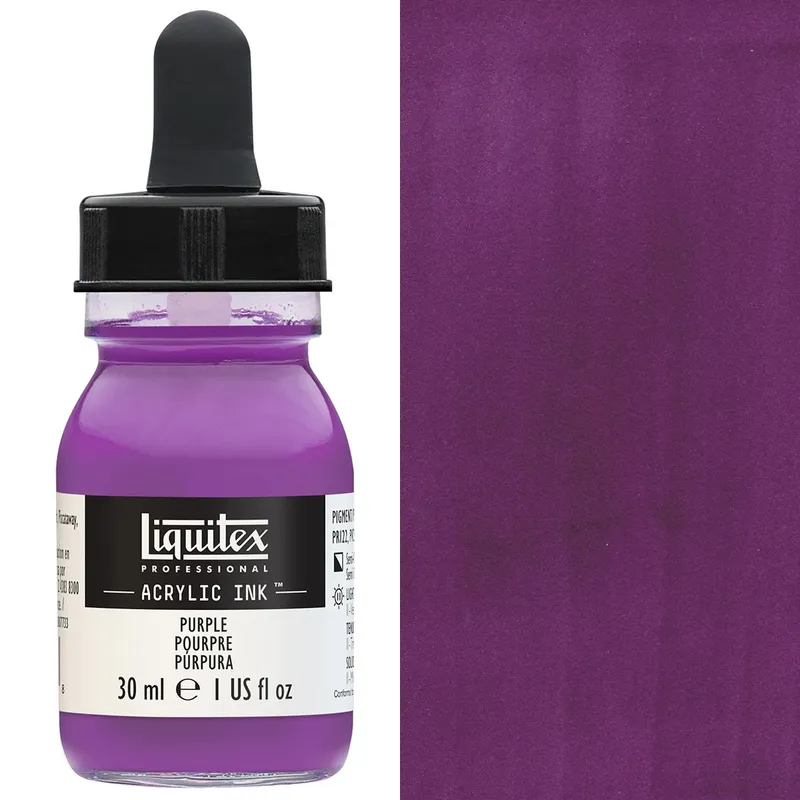 Liquitex : Professional : Acrylic Ink : 30ml : Purple