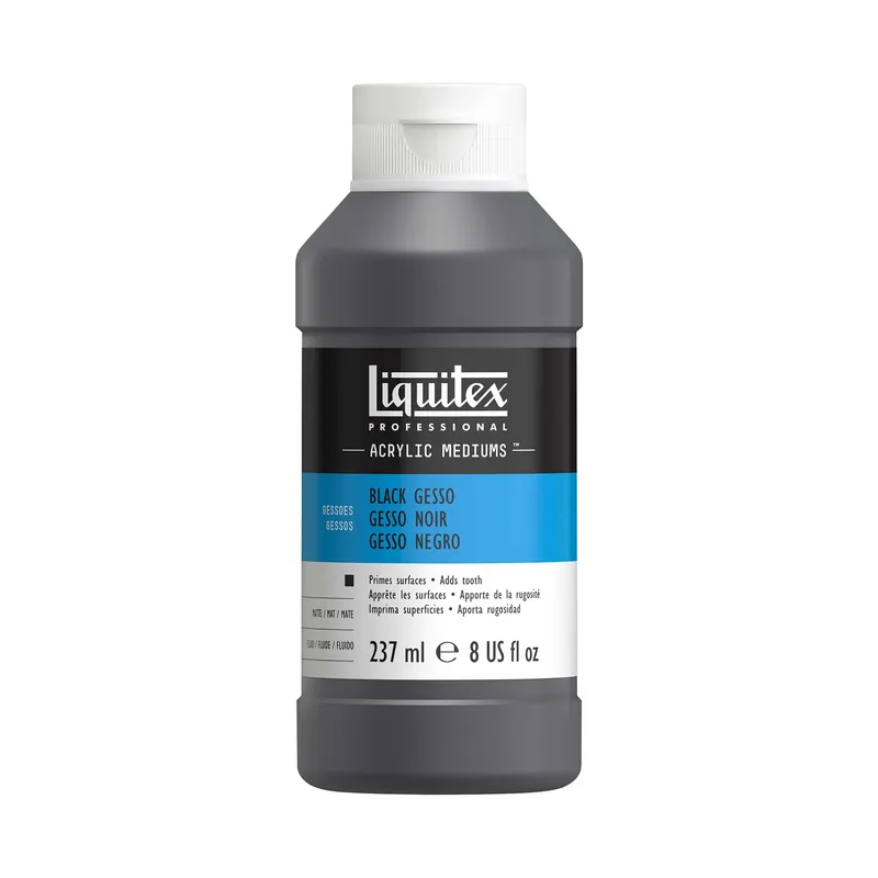 Liquitex : Professional : Black Gesso : 237ml