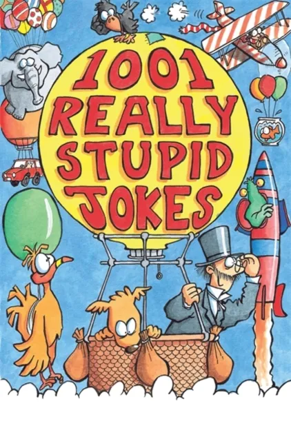 Mike Phillips 1001 Really Stupid Jokes Paperback Book Multicolor