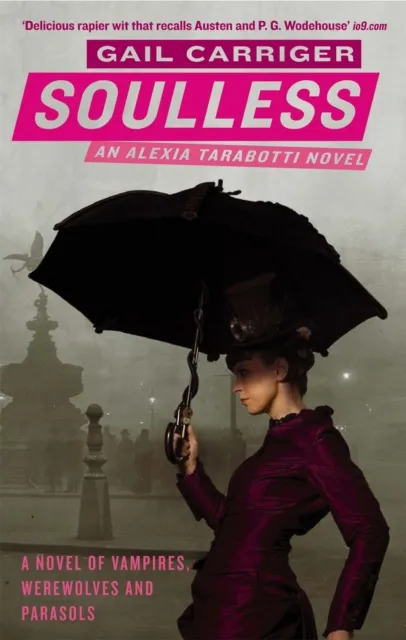 Gail Carriger Soulless Paperback Book Multicolor