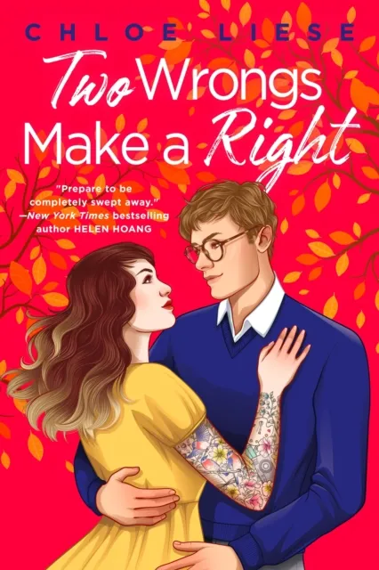 Chloe Liese Two Wrongs Make a Right Paperback Book Multicolor