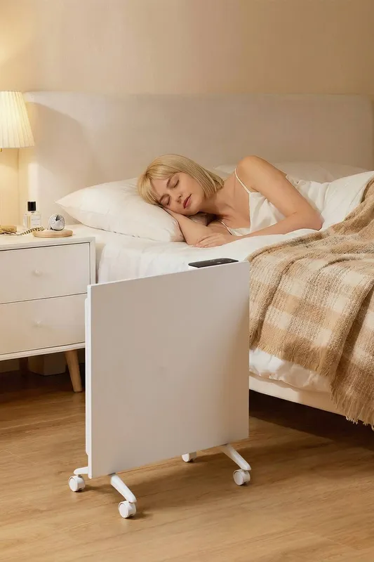 Living and Home 1000W Convection Heater in White - White