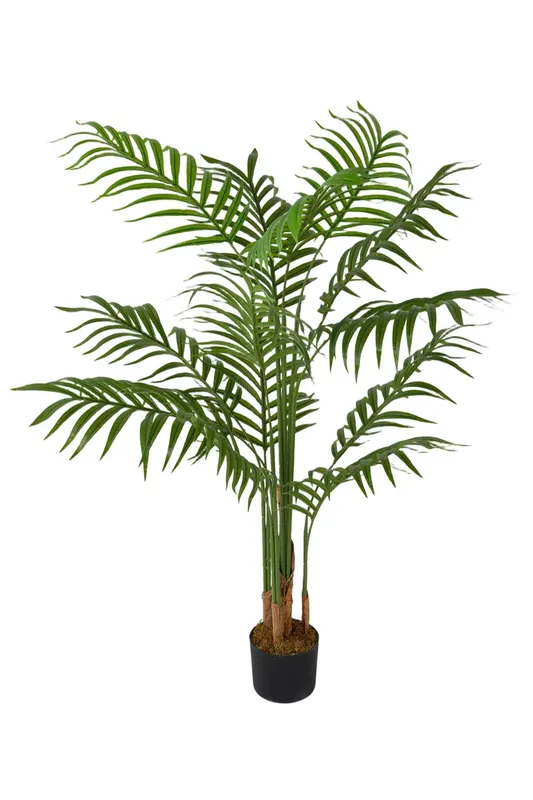 Living and Home Decorative Artificial Palm Tree in Pot in Green Green