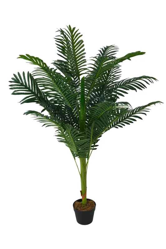 Living and Home Decorative Artificial Palm Tree in Pot in Green Green