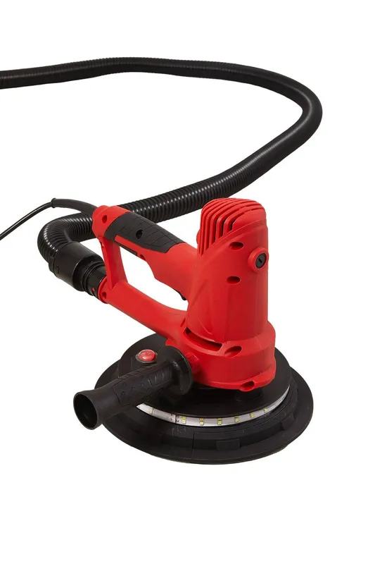 Living and Home Electric Drywall Sander with Vacuum Dust Collection in Red Red