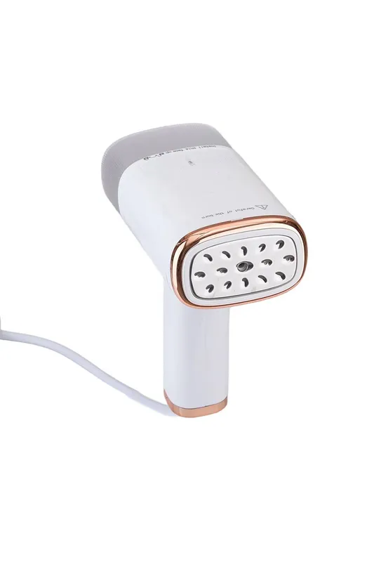 Living and Home Portable Handheld Garment Steamer in White - White