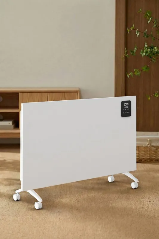 Living and Home Unisex 2000W Convection Heater w/ Remote Control in White White One Size female