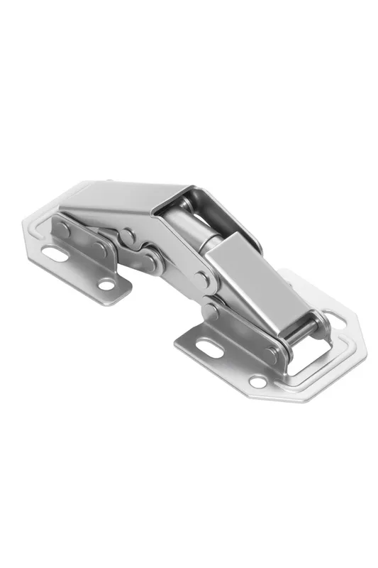 Living and Home 6Pcs Soft-Close Cabinet Door Hinges in Silver Silver
