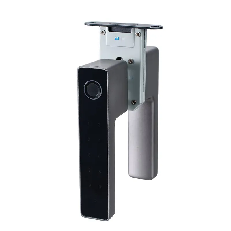 Living and Home Smart Door Lock in Grey Grey