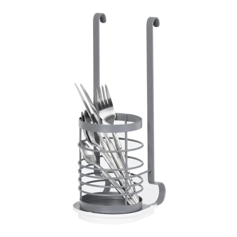 Livivo Hanging Storage Utensil Holder in Grey - Grey - Size: One Size