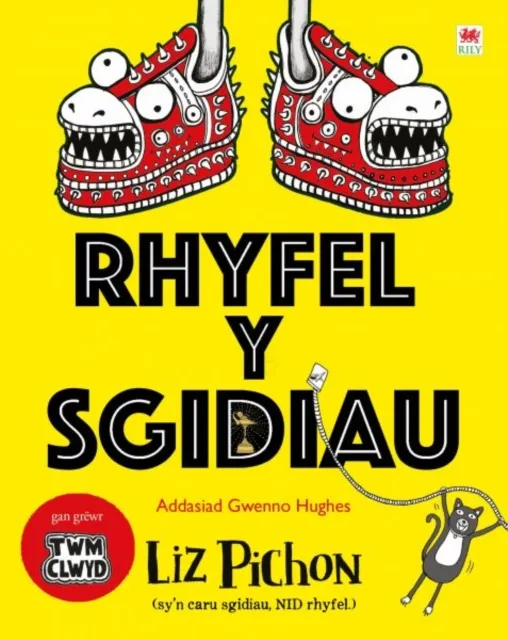 Liz Pichon Rhyfel y Sgidiau