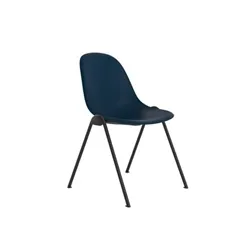 Lizzie 4 Leg Chair : Blue