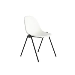 Lizzie 4 Leg Chair : White