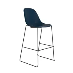 Lizzie High Stool : Blue