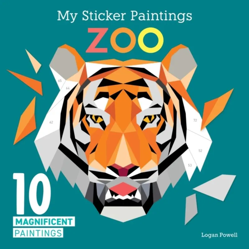 Logan Powell My Sticker Paintings: Zoo