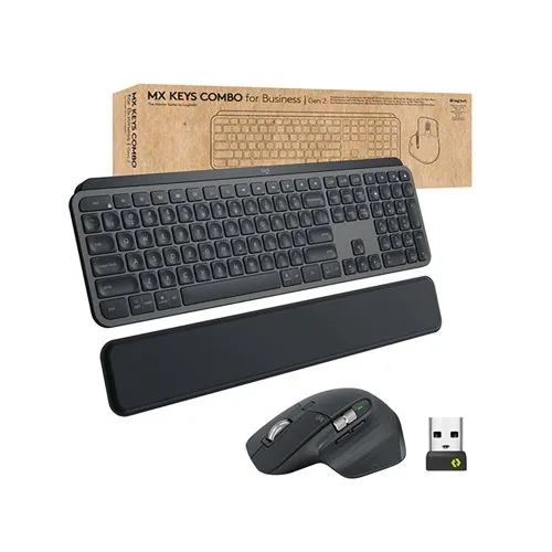Logitech MX Keys Combo Keyboard and Mouse for Business 920-010932