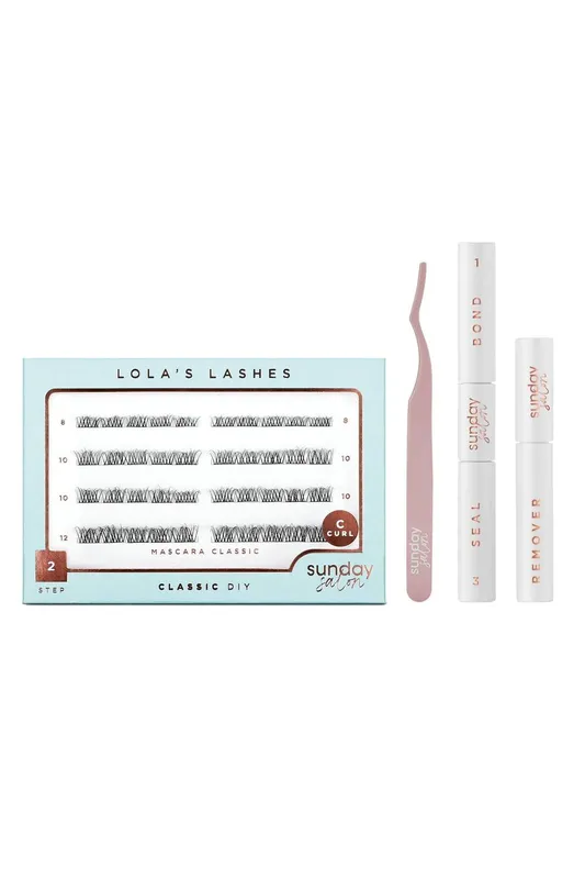 Lola's Lashes "Mascara Classic" Diy Lash Extensions Starter Set in Clear - Clear